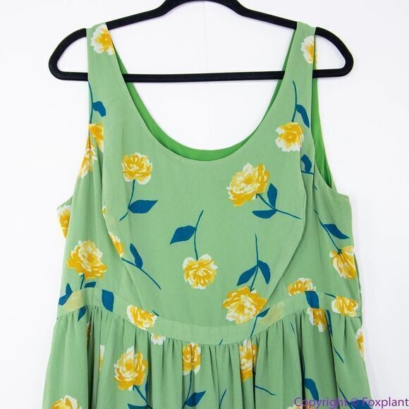 Modcloth Freeing Feeling Fit And Flare Dress, 3X - Picture 3 of 16